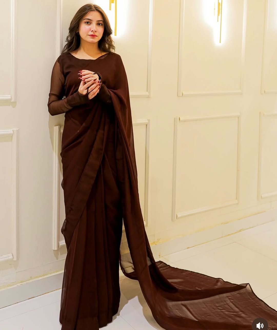 Noor-e-Chiffon Saree